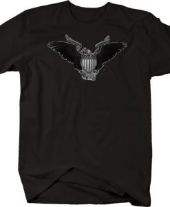 American Eagle Flag Shield Patriotic Military Tshirt DAN