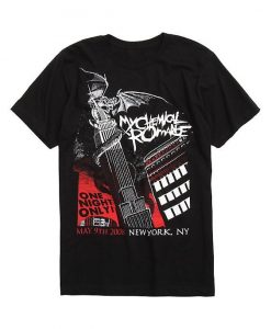 My Chemical Romance NYC Dragon Black T-Shirt DV01