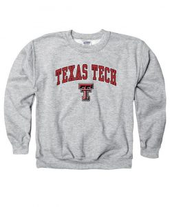 Texas Tech Red Raiders Youth Grey Sweatshirt DV01
