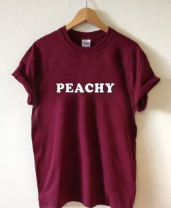 peachy font T Shirt DAN