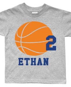 Personalized Basketball T-Shirt AZ01