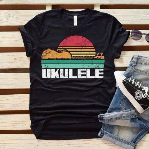 Ukulele Vintage T-Shirt VL01