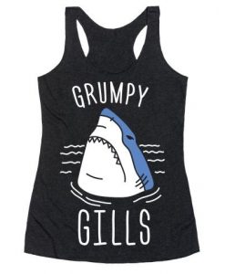 Grumpy Gills Shark Tanktop FD27N