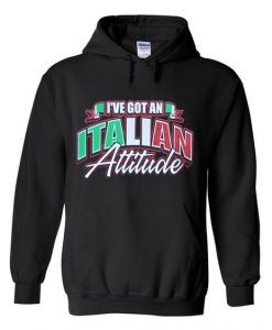Italian Attitude Hoodie VL27N
