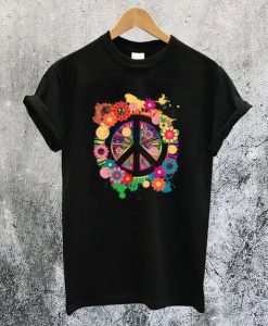 Peace Sign Colorful T-Shirt HN21N
