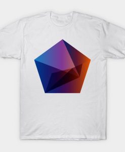 Pentagram abstract T Shirt N7SR