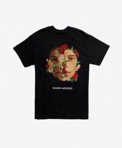 Shawn Mendes Flower Mask T-Shirt FD12N
