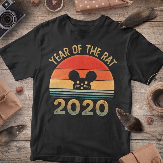 Year of the Rat 2020 T-Shirt VL6N