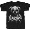 Black Metal Teddy Disobey T-Shirt FD3D