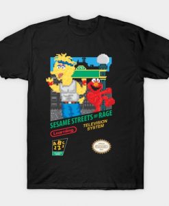 Sesame Streets of Rage T-Shirt DN30D