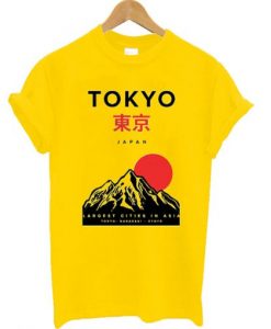 Tokyo Japan Mountain Tshirt EL21D