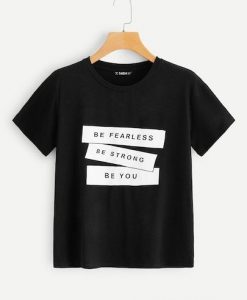 Be fearless tshirt AL23JN0