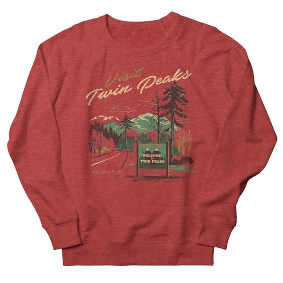 Welcome to Twin Peaks Sweatshirt DA24F1