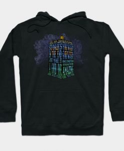 Doctor who blue phone Hoodie GN31MA1