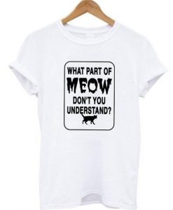 Part of Meow T-Shirt EL19M1