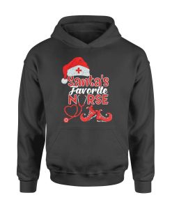 Nurse Christmas Gift Idea Santa’s Favorite Nurse Sweathirt
