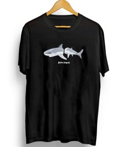 Shark Print Logo T-Shirt