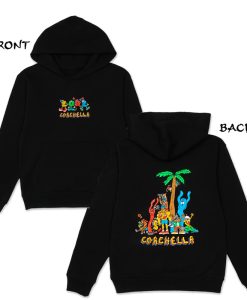 Coachella Front And Back Print Hoodie
